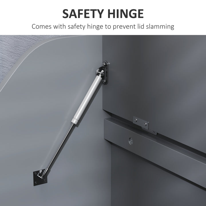 61L Home Storage Chest - Grey